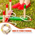 thumbnail image 3 of 10pcs Ring Toss Rings for Kids Carnival Party Garden Game Replacement Toss Toys Set, 3 of 9