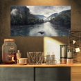 thumbnail image 3 of Design Art - Mountain River with Fog and Rain, 3 of 4