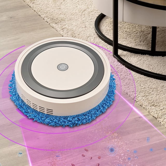 Feltree Smart Automatic Robotic Mop for Household Dry and Wet Floor Cleaning with Quiet Mode and Random Navigation