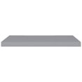 thumbnail image 2 of vidaXL Floating Wall Shelves 2 pcs Grey 80x23.5x3.8 cm MDF, 2 of 5