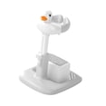 thumbnail image 4 of Siruishop Baby Bath Stand Support Bath Rack Comfortable Stable Adjustable with Stool Hug Towers for Baby Newborn Infants Grey white, 4 of 8