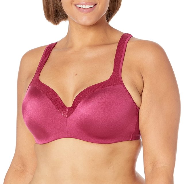 Playtex Soutien-Gorge à Armatures Secrets Body Revelation pour Femme, 42D, Rouge Spice Market