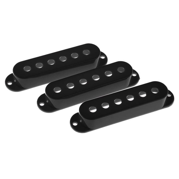 Set/3Pcs Single Pickup Cover for ST Black