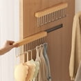 thumbnail image 1 of TopLLC Closet Organizers and Storage,Kitchen Organization, Hanger Hook Clothes Rack Home Use Pull Out Wardrobe Drying Rack Underwear Storage Rack Telescopic Hanging Racks 8 Hooks telescopic hanger, 1 of 8