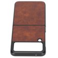 thumbnail image 1 of Leather Texture Phone Casefor Galaxy Z Flip,Business Real Leather Texture Real Leather Texture Casefor Galaxy Z Flip Leather Texture Phone Coverfor Z Flip Crafted with Care, 1 of 14