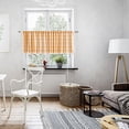 thumbnail image 3 of Valances for Windows Valance Curtains for Kitchen - Window Light Blocking Short Rod Pocket Curtain Panels for Small Window Bathroom Basement Window Curtain Panels, 3 of 7