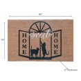 thumbnail image 2 of Coir Door Mat Cats Sweet Home 18 X 30, 2 of 3