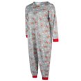 thumbnail image 1 of Christmas Matching Family Loungewear Hoodie Pattern Zipper Romper, 1 of 7