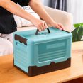 thumbnail image 2 of Storage Box Large Capacity Heat Resistant Plastic Folding Toys Organizer Holder for Home, 2 of 7