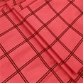 thumbnail image 4 of Lovzfmll Pantalon Habillé à Carreaux pour Homme pour Tenue de Bureau Décontractée, Coupe Confortable, Jambe Fuselée, Pantalon de Bureau Moderne Rouge, 3TG, 4 of 6
