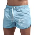 thumbnail image 1 of Men's Board Shorts Spring and Summer Splicing Swimming Trousers for Beach Surfing Activities, 1 of 3