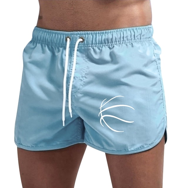 Men's Board Shorts Spring and Summer Splicing Swimming Trousers for Beach Surfing Activities