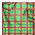 thumbnail image 3 of Soimoi Viscose Chiffon Fabric Check Check Print Sewing Fabric Yard 42 Inch Wide, 3 of 4