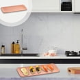 thumbnail image 4 of TACILIP Kitchen Utensils & Gadgets, Sushi Long Rectangle And Cake Trays Plastic Platters For Par And Entertaining, Women Gifts, 4 of 8