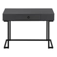thumbnail image 4 of Monarch Specialties Computer Desk, Home Office, Laptop, Storage Drawers, 42"l, Work, Metal, Laminate, Grey, Black, Contemporary, Modern, 4 of 9