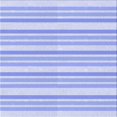 thumbnail image 1 of Ahgly Tapis d'Intérieur Lavable en Machine Carré Transitionnel Bleu Ciel, 6 Pieds Carré, 1 of 7