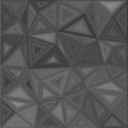 thumbnail image 1 of Ahgly Company Tapis d'Intérieur Lavable en Machine Carré Gris Fumé Transitionnel, 5 Pieds Carré, 1 of 7