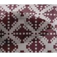 thumbnail image 4 of oneOone Viscose Chiffon Fabric Check Kasuri Print Fabric By The Yard 42 Inch Wide, 4 of 4