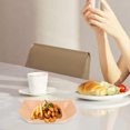 thumbnail image 1 of SHOWERORO 125 Pcs Plateaux Alimentaires en Carton Plateaux pour Hot-Dogs Papier Kraft pour Collations Frites, 1 of 6