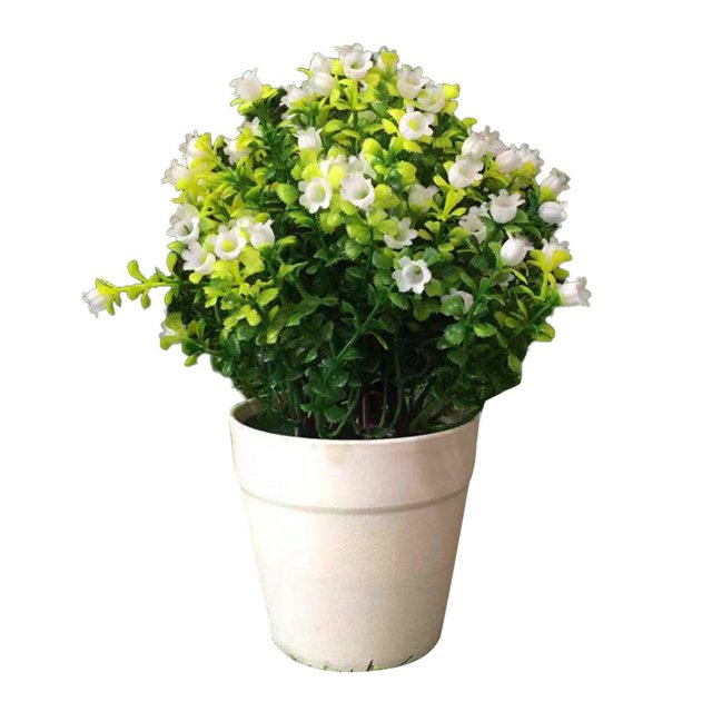 Artificial Flower Grass Plant Pot Bonsai Home Balcony Furniture Desktop Decor