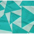 thumbnail image 4 of oneOone Organic Cotton Poplin Twill Fabric Rectangle & Triangle Geometric Print Sewing Fabric BTY 42 Inches Wide, 4 of 4