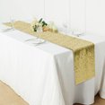 thumbnail image 3 of Musbetu Sequin Table Runner 12x71 Inches Glitter Table Runner Party Table Decoration for Birthday Wedding Baby Shower Dinner Party, 3 of 7