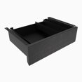 thumbnail image 1 of Desky Minimal Under Desk Drawer - Dark Bamboo / Black, 1 of 10