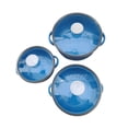 thumbnail image 4 of Luzkey 3 Pieces Enamel Mini Pot Set Kitchen Food Pot Home Accessories Deep Gifts Kitchen Cookware Enamel Cookware Set Home light blue, 4 of 8