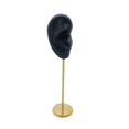 thumbnail image 3 of Earring Display Stand Human Ear Photography Display Model Stud Holder Showcase Jewelry Organizer Right Ear Black, 3 of 9