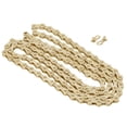 thumbnail image 2 of Mountain Bike Chain, Durable Bicycle Chain, Mud Drain Hole Design High System Compatibility Mountain Bike Bicycle For Gifts Home Gold, 2 of 8