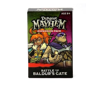 Jeu de jeu de carte de jeu d'amusement de famille Dungeons Mayhem Jeu de carte famille Party Board de jeu pour la porte de Baldur