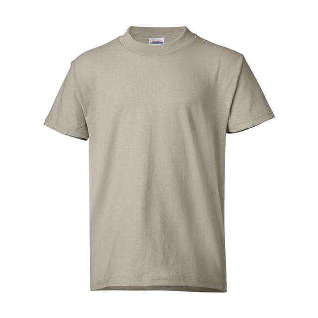 Hanes Garçon ComfortBlend EcoSmart Col Ras du Cou, TP, Sable