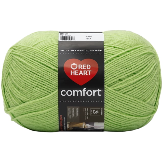 Red Heart® Comfort® Yarn, Solid, Acrylic #4 Medium, 16oz/454g, 867 Yards