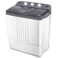 thumbnail image 3 of Costway 4.5KG Portable Mini Washing Machine Compact Twin Tub Washer Spain Spinner, 3 of 8