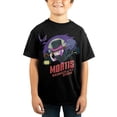 thumbnail image 1 of Brawl Stars Mortis Kids Black T-Shirt, 1 of 3