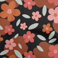 thumbnail image 1 of oneOone Rayon Maroon Fabric Floral Craft Projects Decor Fabric Printed By The Yard 56 Inch Wide, 1 of 4