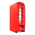 thumbnail image 4 of Coca-Cola Retro Vending Machine Mini Fridge, AC/DC, Classic Design for Home & Office, 4 Can Capacity, 4 of 6
