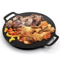 thumbnail image 4 of Plaque de Cuisson Antiadhésive en Fonte Poêle Extérieure Antiadhésive en Fonte Assiette de Rôtissage Coréenne Assiette de Barbecue, 4 of 9