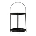 thumbnail image 3 of Luzkey Étagère de Rangement de Bureau Support de Parfum Présentoir Multifonction en Fer pour Cosmétiques Organisateur pour Commode Dortoir Salon Double Couche, 3 of 8