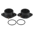 thumbnail image 2 of Intake Manifold Boot, Durable 2pcs/set 9.2x5.4x3cm Carburetor Boot Joint Plastic+Metal  For Motorcycle, 2 of 8
