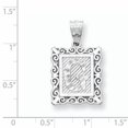 thumbnail image 2 of Pendentif Breloque Collier Monogramme Prénom Initiale Lettre g Délicat en Argent Sterling 925, 2 of 6