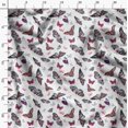 thumbnail image 3 of Soimoi Crepe Silk Fabric Butterflies Butterfly Print Fabric by Yard 42 Inch Wide, 3 of 6