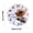 F_Hot#139372, variant on Large Sunflower Wall Clock - Silent Non-Ticking Battery Operated Wooden Wall Decor for Living Room, Kitchen, Bedroom