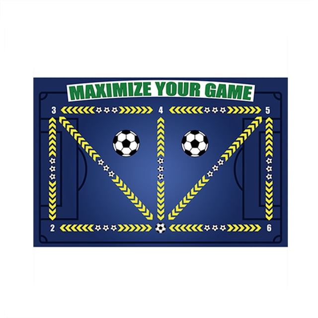 Bdday Rugs for Living Room Football Training Mat Football Footstep Training Floor Mat Diatom Mud Indoor Sound Insulation Fitness Mat Sports Control Ball Step Footwork Performnce Mat Car Floor Mats
