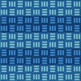 thumbnail image 1 of Ahgly Tapis d'Intérieur Lavable en Machine Carré Transitionnel Bleu Myrtille, 5 Pieds Carré, 1 of 7
