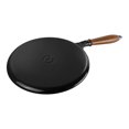 thumbnail image 2 of STAUB Pans 28 cm Cast Iron Pancake Pan With Wooden Handle, 2 of 6