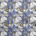 thumbnail image 1 of oneOone Rayon Medium Blue Fabric Kids Animal Sewing Craft Projects Fabric Prints By Yard 56 Inch Wide, 1 of 4