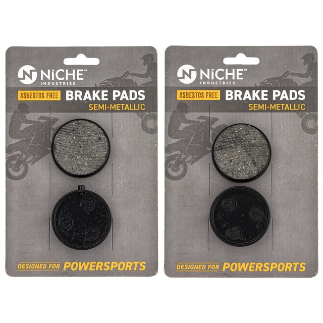 Niche Semi-Metallic Brake Pad Set for Yamaha Phazer II Snowmobile MK1002881