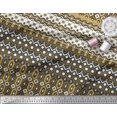 thumbnail image 2 of Soimoi Blue Velvet Fabric Seamless Damask Print Fabric by the Yard 58 Inch Wide, 2 of 4