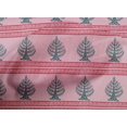 thumbnail image 4 of oneOone Cotton Poplin Fabric Chevron & Tree Block Print Fabric BTY 56 Inch Wide, 4 of 4